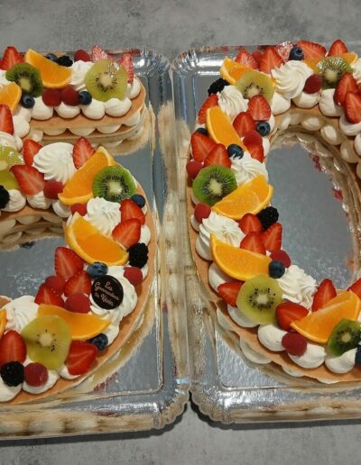 Number cake lesgourmandise de kevin fruits gateau gateau chiffre multifruits age
