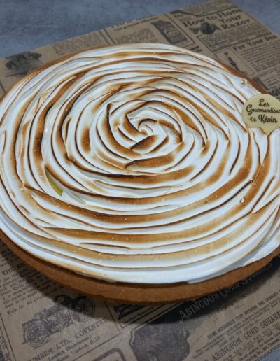 gateau anniversaire bapteme les gourmandises de kevin tarte citron pate meringue artisanal marle aisne vervins